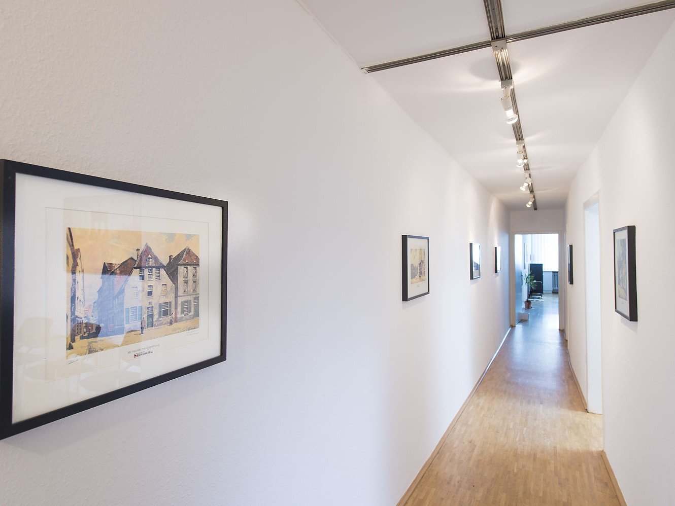 Helle Büroräume der Kanzlei am Wallring in der Dortmunder Innenstadt